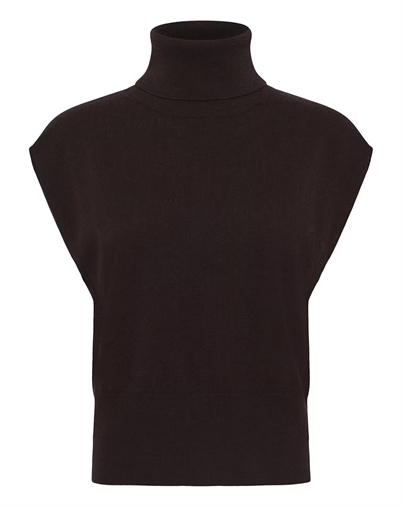 Gestuz - GZManzi Waistcoast Top - Ganache